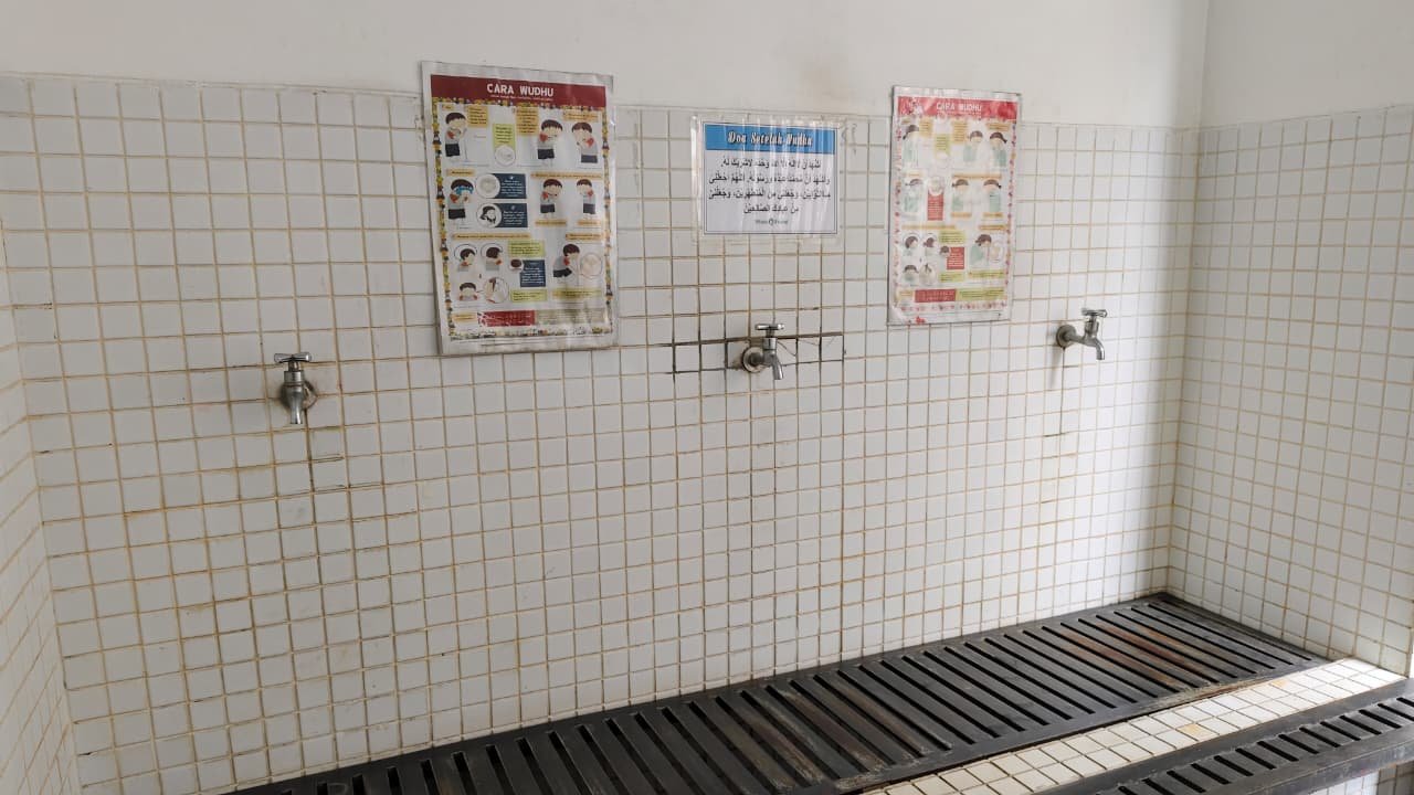 Tempat Berwudhu TK Islam Al Haamidiyah