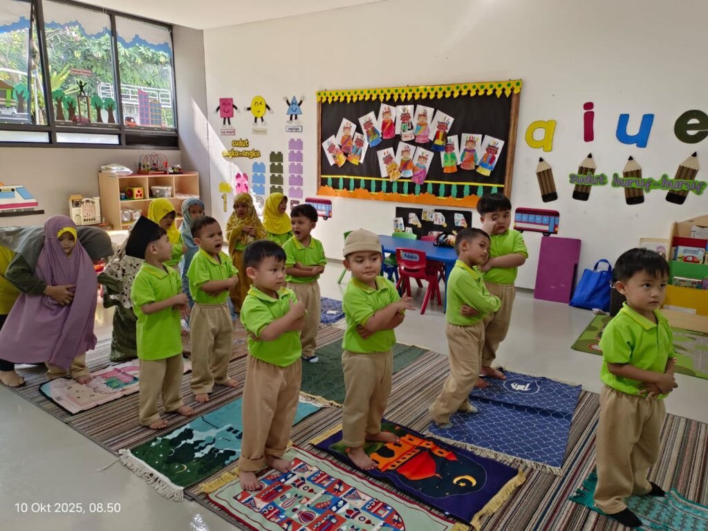 Suasana belajar TK dan SD di Sekolah Islam Jagakarsa Al Haamidiyah